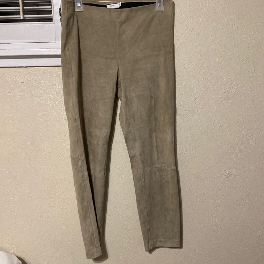 VINCE Suede Leggings